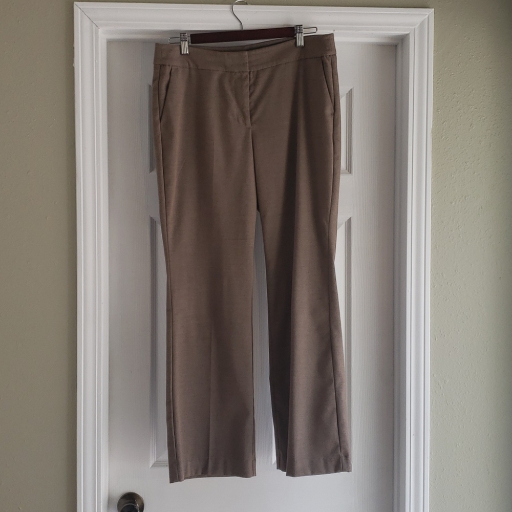 Ann Taylor Trousers. Brown. Warm! 10P Curvy